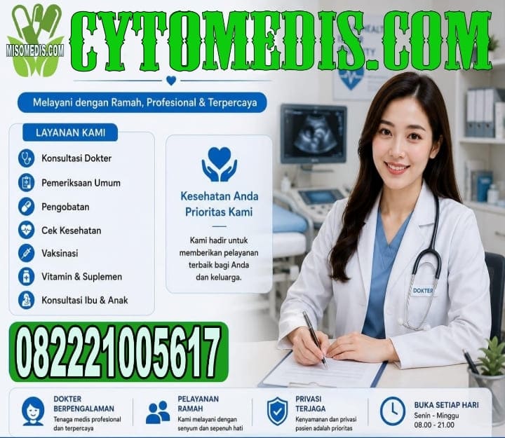Cyto Medis Promosi produk penggugur kandungan ampuh